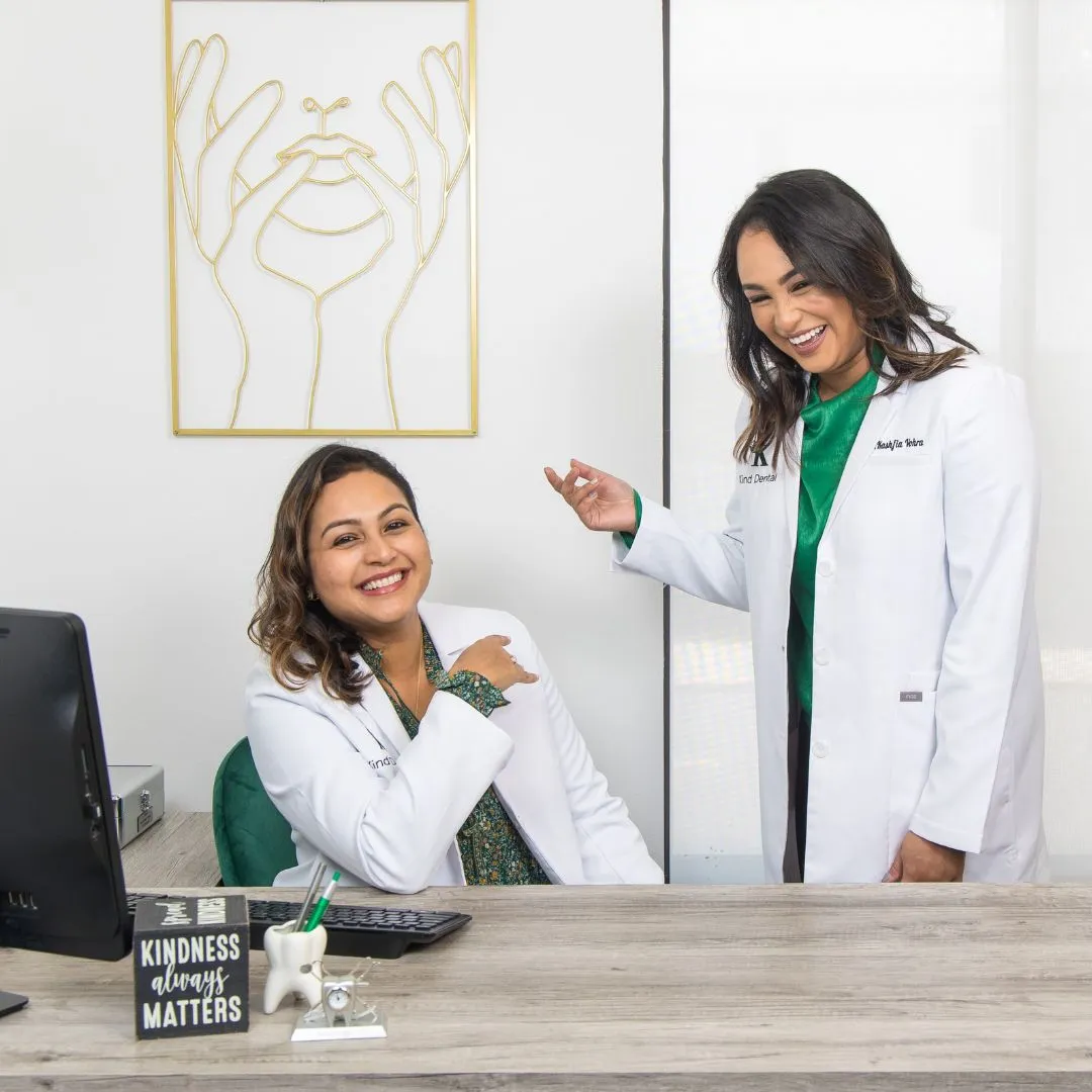 Kind dental office and team